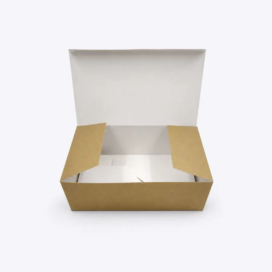 Pudełka lunch / chicken box — opakowanie kraft